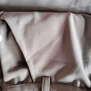 Beige Formal Pants