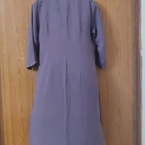 A Line Kurti (With KALIYA)