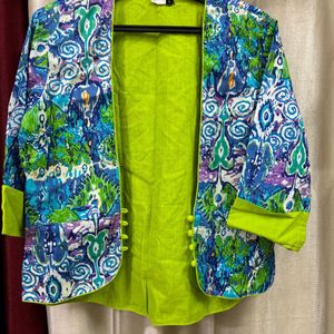 Multicolour Green Shrug