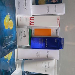 Korean Combo Skincare 12 Cream, Ampoule, Cleanser