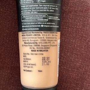 Faces Canada Hydra Matte Foundation