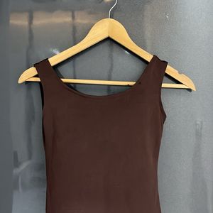 Brown Tank Top