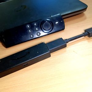 Amazon Firestick, HDMI CABLE AND Firestic Remote