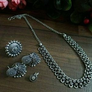 Antique jewellery , Oxidized Jewellery, Kalyan Jewellery