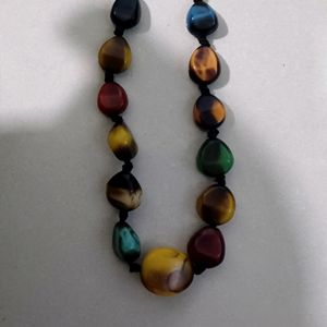 Beautiful Colorful Stone Necklace