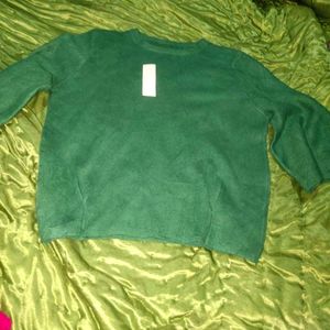 Imported Women Designer Green Sweater Top