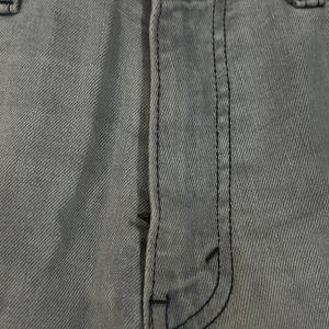 Regular fit men’s grey jeans