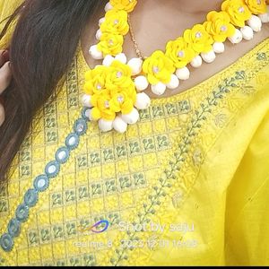 Yellow Haldi Kurta Set