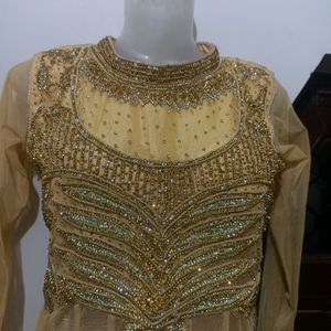 4 Piece Set Of Party Wear Lehnga And Designer Kurt