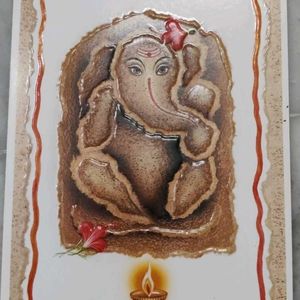 3 Ganesh Greeting Card