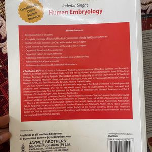 inderbir singh's human embryology 12edition