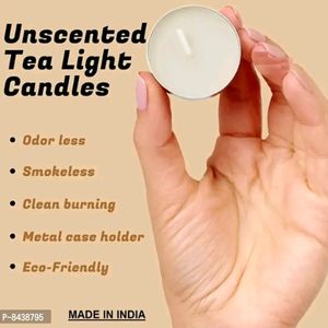 Classy White Tea Light Candles Pack of 100Within 7