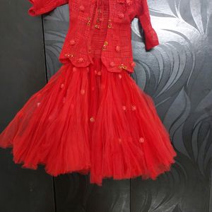 4 To 10 Years Girl Frock