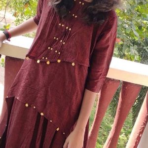 Brown Kurti Grown