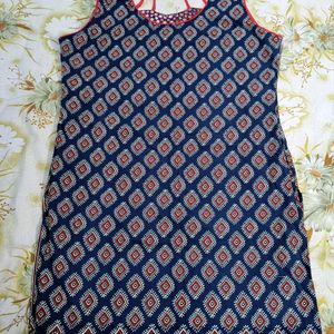 Sleeveless Stylish Cotton Kurti