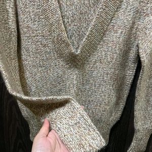 Oatmeal Coloured Sweater.