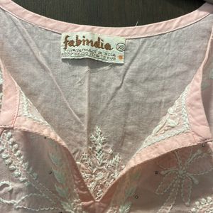 Fabindia Chikankari Kurta