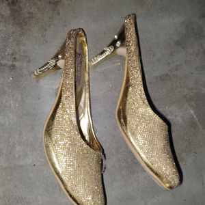 Golden Used Heels