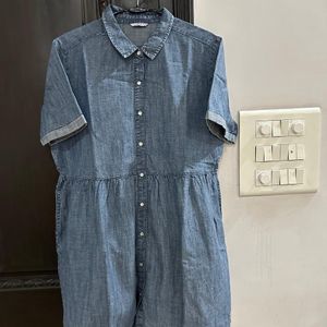 Xpose Denim Shirt Style Top