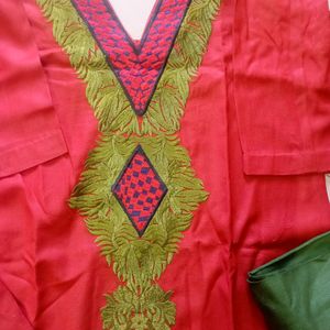 Beautiful Embroidered Wollen Suit