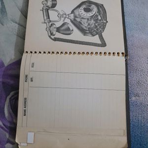 Unique Telephone Diary