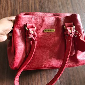 Maroon Handbag