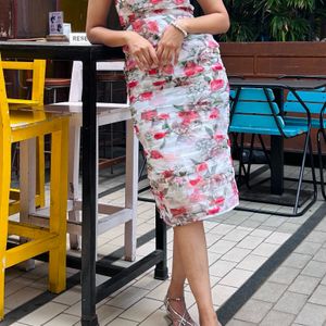 Floral Bodycon Dress