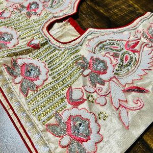 Heavy Bead Work Blouse