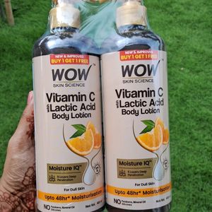 Set Of 2 Wow Vitamin C Body Lotion