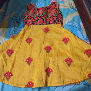 Party Wear Frock For One Year Baby -Used Only Once