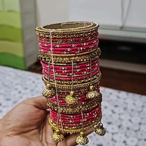 Bridal Glass Bangles Set