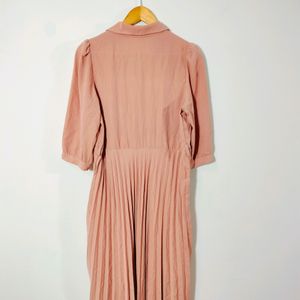 Peach Casual Dresses (Women's)