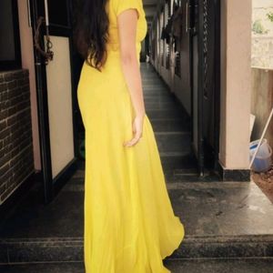 Beach Yellow Gown