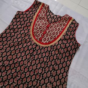 Anarkali Kurti Pant Set