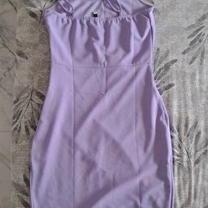 Bodycon Tulip Dress With Cutout