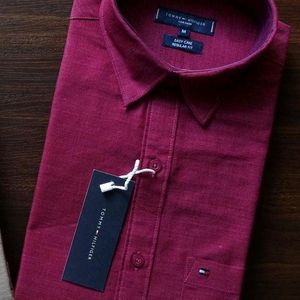 Branded Tommy Hilfiger Cotton Shirt