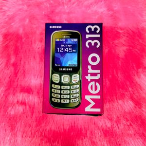 New SAMSUNG Metro 313 Dual Sim Keypad Mobile Phone