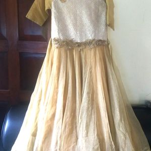 Golden Net Gown