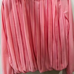 Pink Stylish Girlish Top