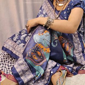 NAVRATRI DUPATTA MIRROR WORK