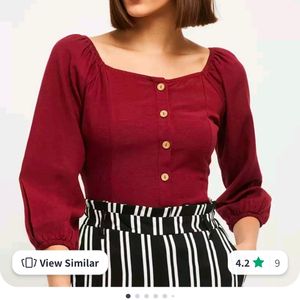 Max A Line Shirt Style Top