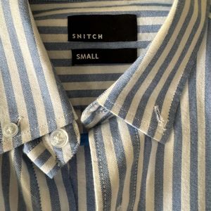 Snitch Old Money Striped Shirt🤍