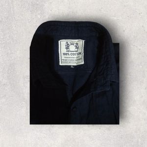 Navy Blue Semi Formal Shirt.   Festival of fer