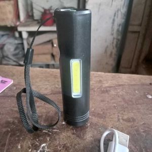 Richargbale Type C Led Torch