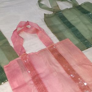 Organdy Fabric Bags For Gifting Purposes