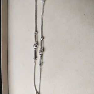 Pure Silver Ball Anklet for baby boys and girls