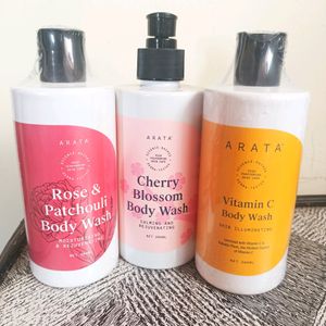 Arata Body Wash Combo