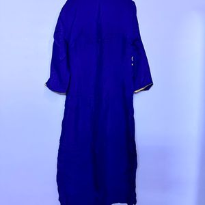 Royal Blue Kurta -Xs