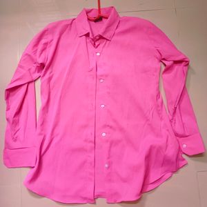 Oversized Pink Shirt