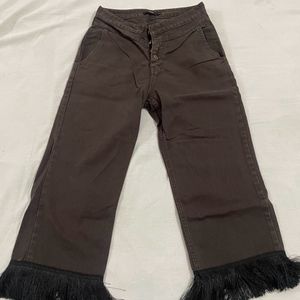 Dark Green Denim Korean